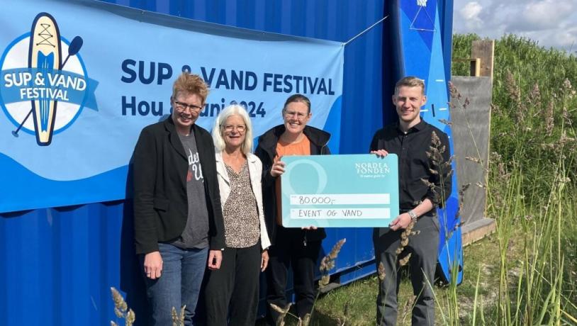 Nordjysk SUP- og Vandfestival modtager flot donation