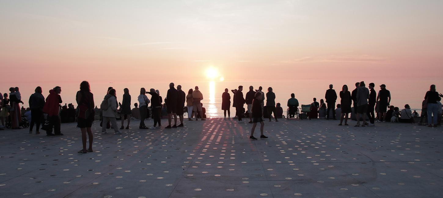 Solnedgangspladsen i Skagen